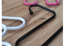 Вішалка-плечики для шарфа на 5 рівнів (чорні)